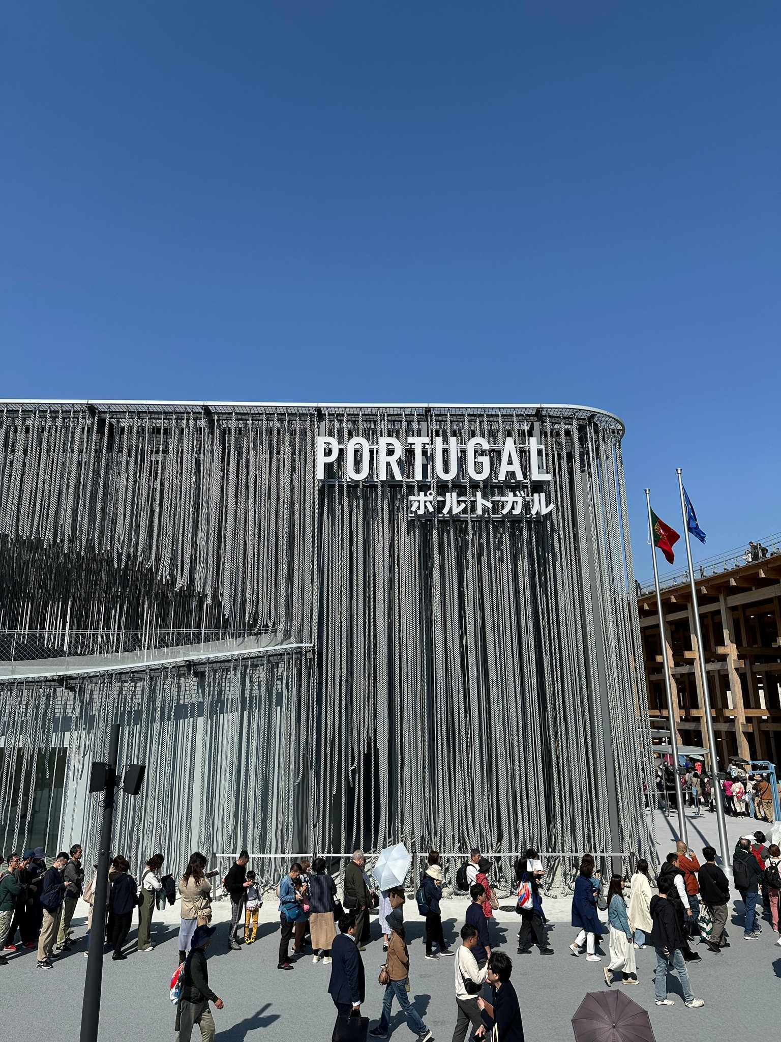O PAVILHÃO DE PORTUGAL DEDICADO AOS OCEANOS JÁ RECEBEU VISITANTES